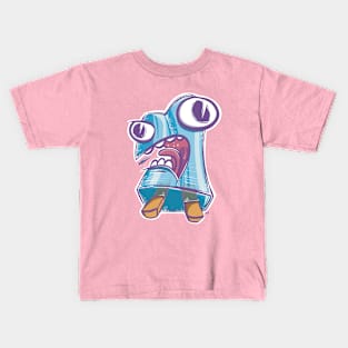 Screaming Popsicle: Double Pop Kids T-Shirt